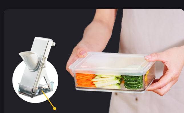 Multifunctionele | 3-in-1 Groentesnijder | Snel, Veilig & Efficiënt! 🥕🔪